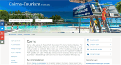 Desktop Screenshot of cairns-tourism.com.au